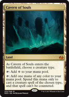 Cavern of Souls (Modern Masters 2017) Light Play Foil