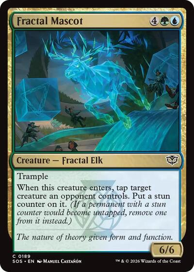 Fractal Mascot (Secrets of Strixhaven) Near Mint Foil