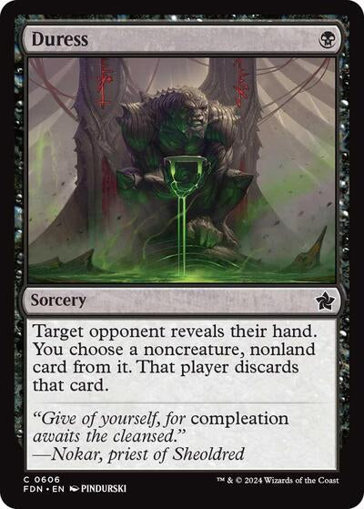 Duress (Foundations) Near Mint