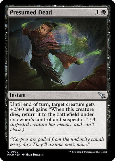 Presumed Dead (Murders at Karlov Manor) Near Mint Foil