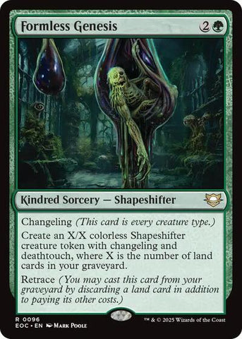 Formless Genesis (Commander: Edge of Eternities) Near Mint