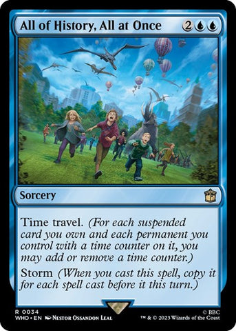All of History, All at Once (Universes Beyond: Doctor Who) Near Mint