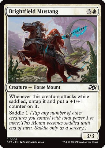 Brightfield Mustang (Aetherdrift) Near Mint