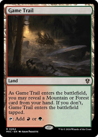 Game Trail (Commander: Murders at Karlov Manor) Near Mint