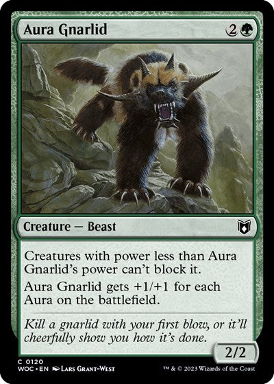 Aura Gnarlid (Commander: Wilds of Eldraine) Near Mint