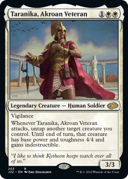 Taranika, Akroan Veteran (Jumpstart 2022) Near Mint