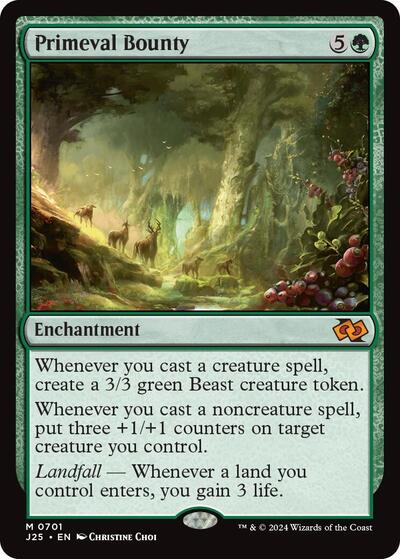 Primeval Bounty (Foundations Jumpstart) Near Mint