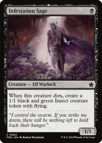 Infestation Sage (Foundations) Near Mint