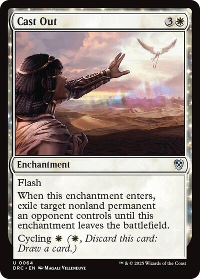 Cast Out (Commander: Aetherdrift) Near Mint