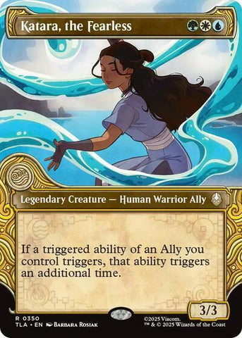 Katara, the Fearless (Showcase) (Avatar: The Last Airbender) Near Mint Foil