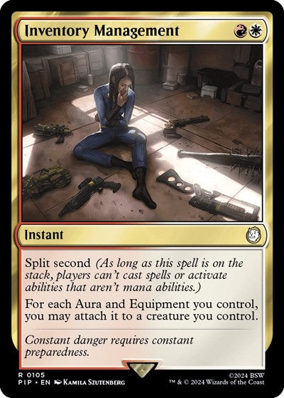 Inventory Management (Universes Beyond: Fallout) Near Mint Foil