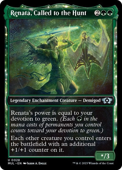 Renata, Called to the Hunt (March of the Machine: Multiverse Legends) Near Mint Foil