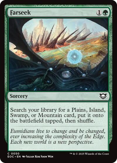 Farseek (Commander: Edge of Eternities) Near Mint