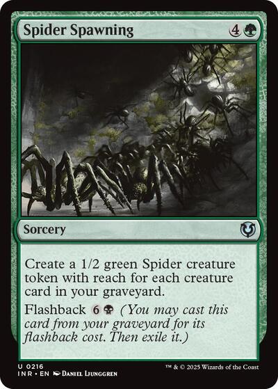 Spider Spawning (Innistrad Remastered) Near Mint