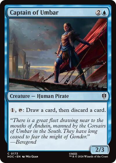Captain of Umbar (The Hobbit: Eternal-Legal) Near Mint