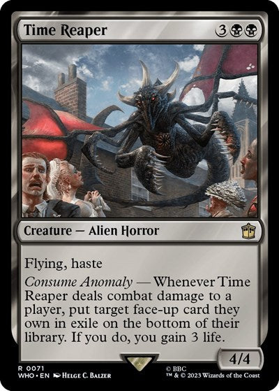 Time Reaper (Universes Beyond: Doctor Who) Near Mint Foil