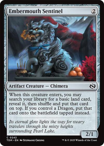 Embermouth Sentinel (Tarkir: Dragonstorm) Near Mint