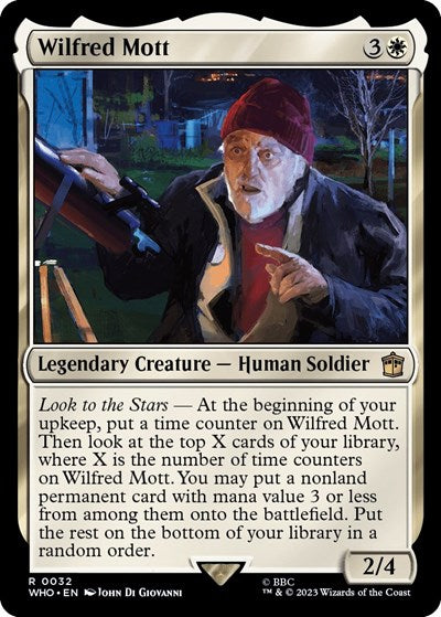 Wilfred Mott (Universes Beyond: Doctor Who) Near Mint