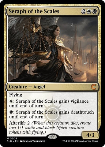 Seraph of the Scales (Ravnica: Clue Edition) Near Mint