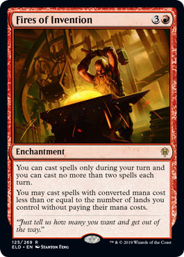 Fires of Invention (Throne of Eldraine) Near Mint
