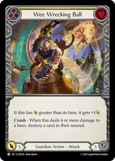 Wee Wrecking Ball (Super Slam) Near Mint