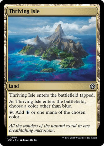 Thriving Isle (Commander: The Lost Caverns of Ixalan) Near Mint