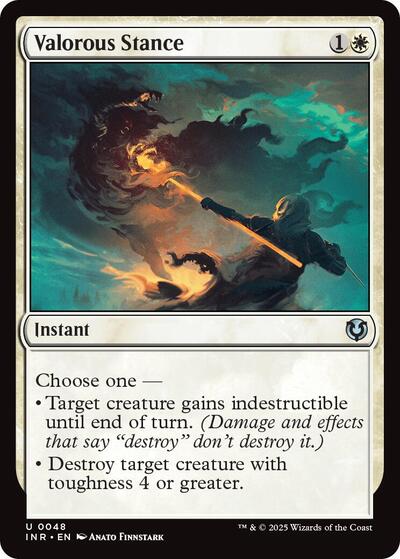 Valorous Stance (Innistrad Remastered) Near Mint Foil