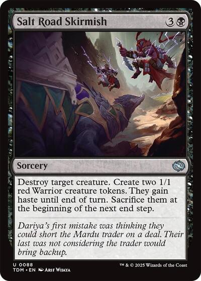 Salt Road Skirmish (Tarkir: Dragonstorm) Near Mint