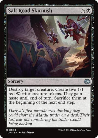 Salt Road Skirmish (Tarkir: Dragonstorm) Near Mint