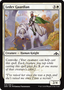 Ledev Guardian (Guilds of Ravnica) Near Mint Foil
