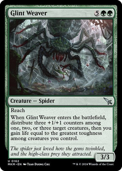 Glint Weaver (Murders at Karlov Manor) Near Mint Foil