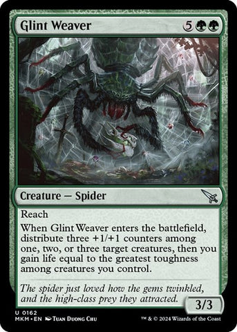 Glint Weaver (Murders at Karlov Manor) Near Mint Foil