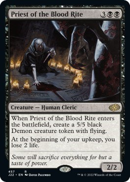 Priest of the Blood Rite (Jumpstart 2022) Near Mint