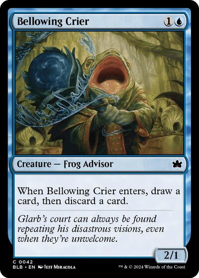 Bellowing Crier (Bloomburrow) Near Mint