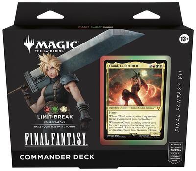 FINAL FANTASY Commander Deck FINAL FANTASY VII Limit Break