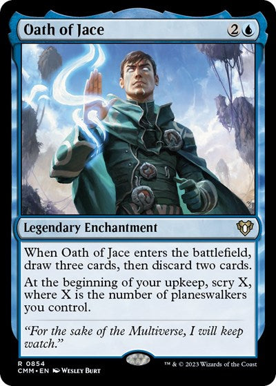 Oath of Jace (Commander Masters) Near Mint