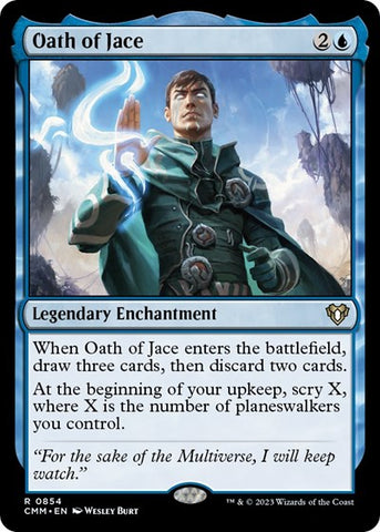 Oath of Jace (Commander Masters) Near Mint
