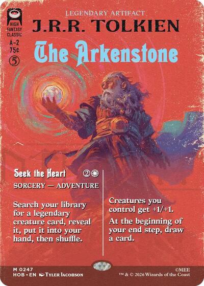 The Arkenstone (Borderless) (The Hobbit) Near Mint Foil