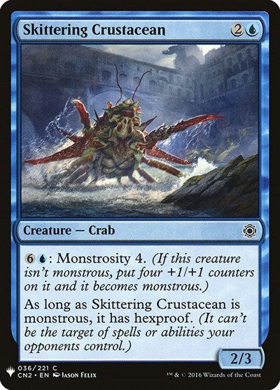 Skittering Crustacean (Mystery Booster) Near Mint