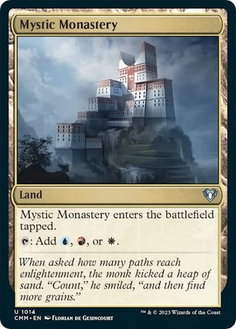 Mystic Monastery (Commander Masters) Near Mint