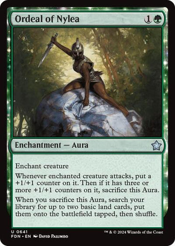 Ordeal of Nylea (Foundations) Near Mint