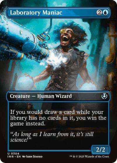 Laboratory Maniac (Borderless) (Innistrad Remastered) Near Mint Foil