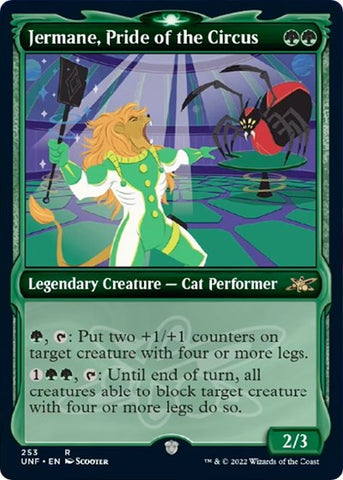 Jermane, Pride of the Circus (Showcase) (Unfinity) Near Mint