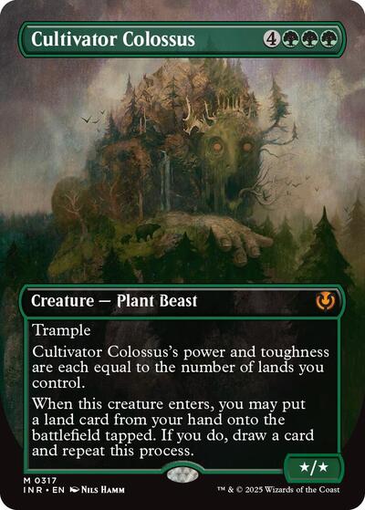 Cultivator Colossus (Borderless) (Innistrad Remastered) Near Mint
