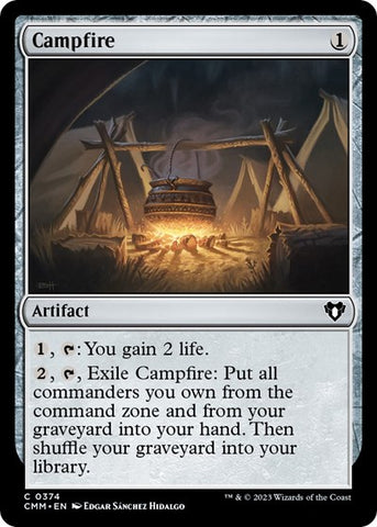 Campfire (Commander Masters) Near Mint