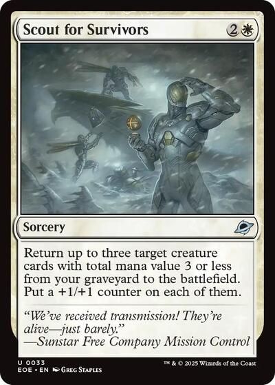 Scout for Survivors (Edge of Eternities) Near Mint