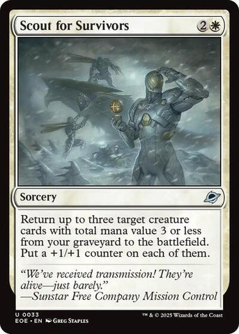 Scout for Survivors (Edge of Eternities) Near Mint