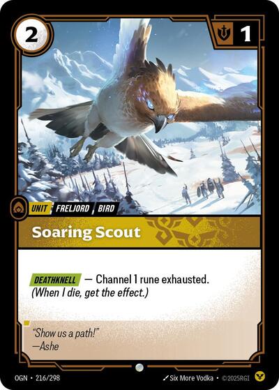 Soaring Scout (Origins) Near Mint Foil
