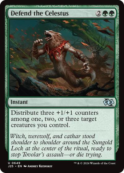 Defend the Celestus (Foundations Jumpstart) Near Mint