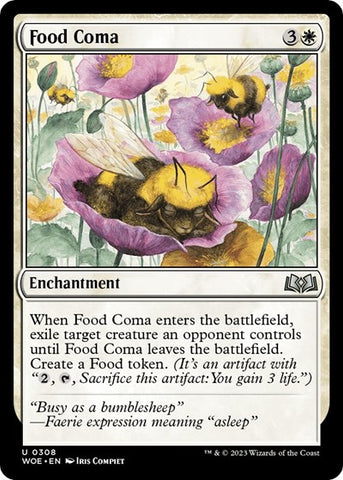 Food Coma (Wilds of Eldraine) Near Mint